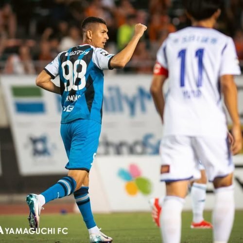 Alef Firmino marca no fim e garante empate do Renofa na J2 League