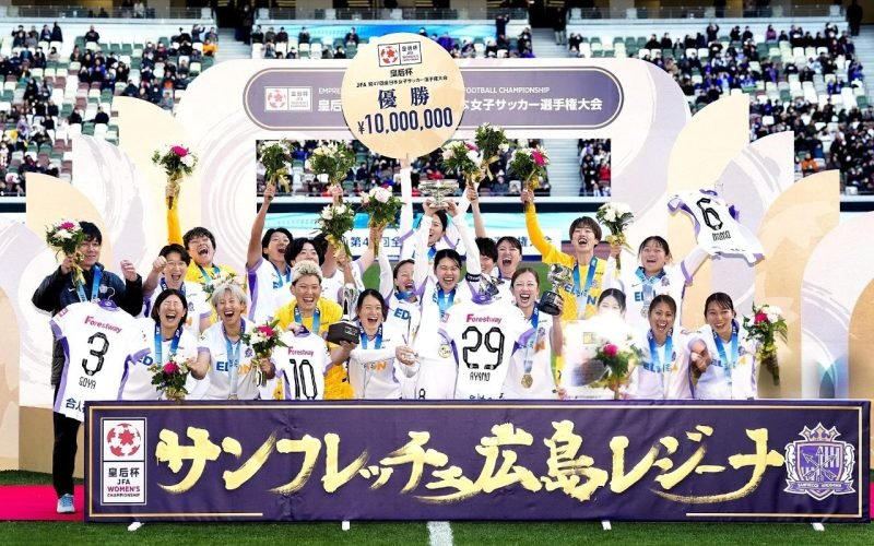 Sanfrecce Hiroshima Regina vence o INAC Kobe Leonessa e conquista pela primeira vez a Copa da Imperatriz